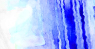 Soyut suluboya sanat eserleri. Fırça boyalı dijital resim. Renkli yaratıcı suluboya çizimi.