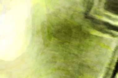 Soyut suluboya sanat eserleri. Fırça boyalı dijital resim. Renkli yaratıcı suluboya çizimi.