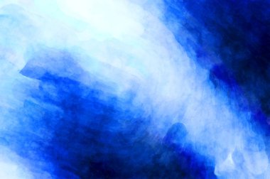 Soyut suluboya sanat eserleri. Fırça boyalı dijital resim. Renkli yaratıcı suluboya çizimi.