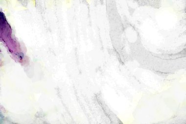 Soyut suluboya sanat eserleri. Fırça boyalı dijital resim. Renkli yaratıcı suluboya çizimi.