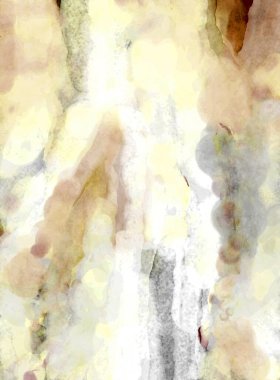 Soyut suluboya sanat eserleri. Fırça boyalı dijital resim. Renkli yaratıcı suluboya çizimi.