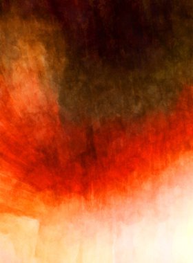 Soyut suluboya sanat eserleri. Fırça boyalı dijital resim. Renkli yaratıcı suluboya çizimi.