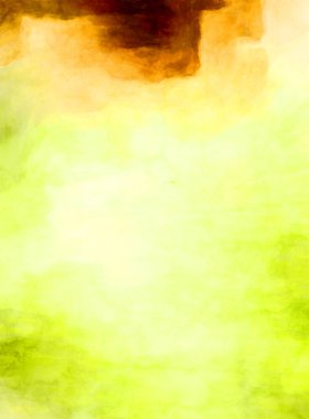 Soyut suluboya sanat eserleri. Fırça boyalı dijital resim. Renkli yaratıcı suluboya çizimi.