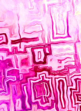 Soyut suluboya sanat eserleri. Fırça boyalı dijital resim. Renkli yaratıcı suluboya çizimi.