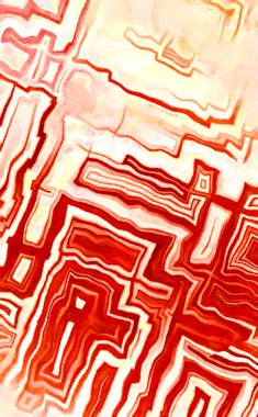 Soyut suluboya sanat eserleri. Fırça boyalı dijital resim. Renkli yaratıcı suluboya çizimi.