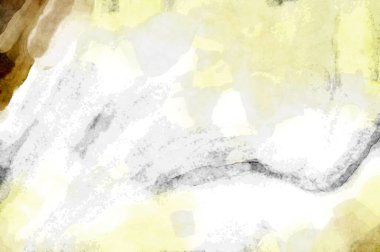 Soyut suluboya sanat eserleri. Fırça boyalı dijital resim. Renkli yaratıcı suluboya çizimi.