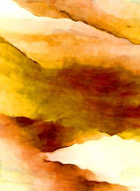 Soyut suluboya sanat eserleri. Fırça boyalı dijital resim. Renkli yaratıcı suluboya çizimi.