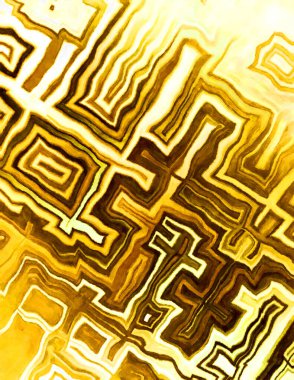 Soyut suluboya sanat eserleri. Fırça boyalı dijital resim. Renkli yaratıcı suluboya çizimi.