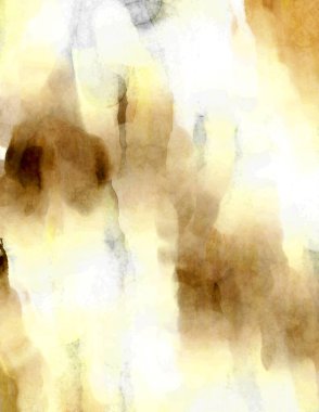 Soyut suluboya sanat eserleri. Fırça boyalı dijital resim. Renkli yaratıcı suluboya çizimi.