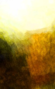 Soyut suluboya sanat eserleri. Fırça boyalı dijital resim. Renkli yaratıcı suluboya çizimi.