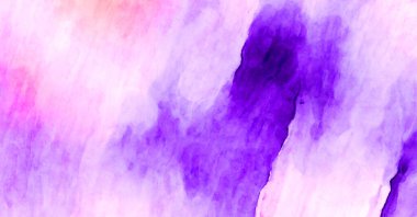 Soyut suluboya sanat eserleri. Fırça boyalı dijital resim. Renkli yaratıcı suluboya çizimi.