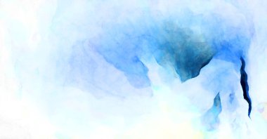 Soyut suluboya sanat eserleri. Fırça boyalı dijital resim. Renkli yaratıcı suluboya çizimi.