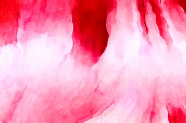 Soyut suluboya sanat eserleri. Fırça boyalı dijital resim. Renkli yaratıcı suluboya çizimi.