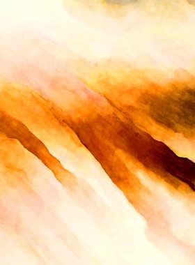 Soyut suluboya sanat eserleri. Fırça boyalı dijital resim. Renkli yaratıcı suluboya çizimi.