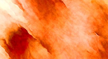 Soyut suluboya sanat eserleri. Fırça boyalı dijital resim. Renkli yaratıcı suluboya çizimi.