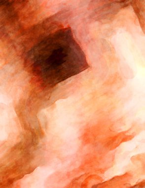 Soyut suluboya sanat eserleri. Fırça boyalı dijital resim. Renkli yaratıcı suluboya çizimi.