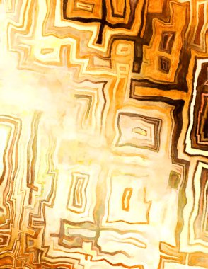 Soyut suluboya sanat eserleri. Fırça boyalı dijital resim. Renkli yaratıcı suluboya çizimi.