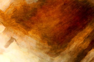 Soyut suluboya sanat eserleri. Fırça boyalı dijital resim. Renkli yaratıcı suluboya çizimi.