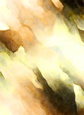 Soyut suluboya sanat eserleri. Fırça boyalı dijital resim. Renkli yaratıcı suluboya çizimi.