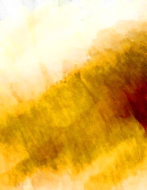 Soyut suluboya sanat eserleri. Fırça boyalı dijital resim. Renkli yaratıcı suluboya çizimi.