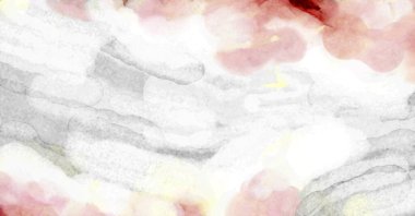 Soyut suluboya sanat eserleri. Fırça boyalı dijital resim. Renkli yaratıcı suluboya çizimi.