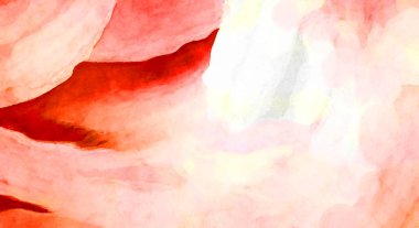 Soyut suluboya sanat eserleri. Fırça boyalı dijital resim. Renkli yaratıcı suluboya çizimi.