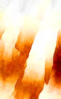 Soyut suluboya sanat eserleri. Fırça boyalı dijital resim. Renkli yaratıcı suluboya çizimi.