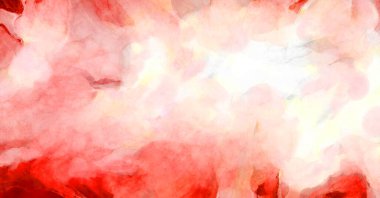 Soyut suluboya sanat eserleri. Fırça boyalı dijital resim. Renkli yaratıcı suluboya çizimi.