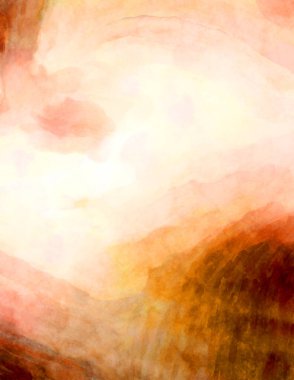 Soyut suluboya sanat eserleri. Fırça boyalı dijital resim. Renkli yaratıcı suluboya çizimi.