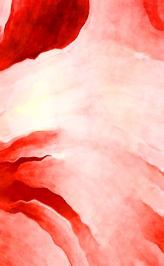 Soyut suluboya sanat eserleri. Fırça boyalı dijital resim. Renkli yaratıcı suluboya çizimi.