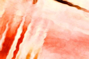 Soyut suluboya sanat eserleri. Fırça boyalı dijital resim. Renkli yaratıcı suluboya çizimi.