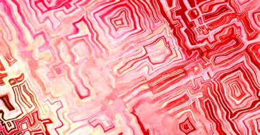 Soyut suluboya sanat eserleri. Fırça boyalı dijital resim. Renkli yaratıcı suluboya çizimi.