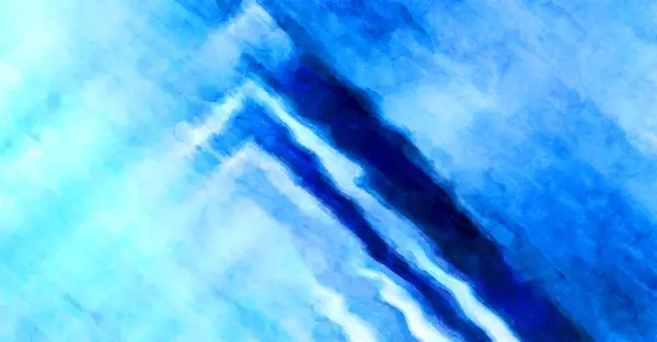 抽象的な水彩画を表現 ブラシはデジタルアート絵画を描いた カラフルな水彩画イラスト — ストック写真