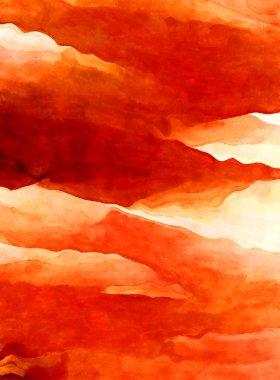 Soyut suluboya sanat eserleri. Fırça boyalı dijital resim. Renkli yaratıcı suluboya çizimi.