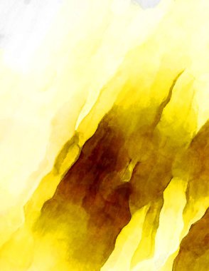 Soyut suluboya sanat eserleri. Fırça boyalı dijital resim. Renkli yaratıcı suluboya çizimi.