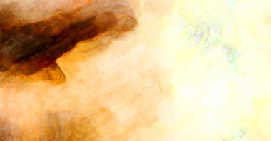 Soyut suluboya sanat eserleri. Fırça boyalı dijital resim. Renkli yaratıcı suluboya çizimi.