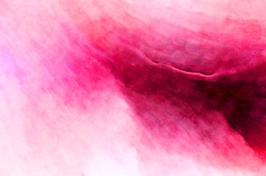 Soyut suluboya sanat eserleri. Fırça boyalı dijital resim. Renkli yaratıcı suluboya çizimi.