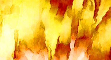 Soyut suluboya sanat eserleri. Fırça boyalı dijital resim. Renkli yaratıcı suluboya çizimi.