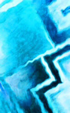 Soyut suluboya sanat eserleri. Fırça boyalı dijital resim. Renkli yaratıcı suluboya çizimi.