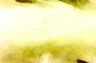 Soyut suluboya sanat eserleri. Fırça boyalı dijital resim. Renkli yaratıcı suluboya çizimi.