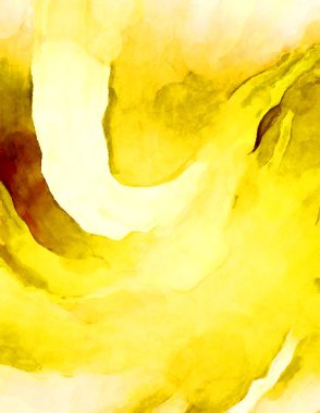 Soyut suluboya sanat eserleri. Fırça boyalı dijital resim. Renkli yaratıcı suluboya çizimi.