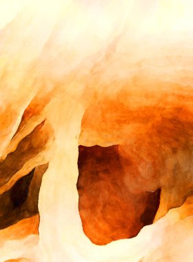 Soyut suluboya sanat eserleri. Fırça boyalı dijital resim. Renkli yaratıcı suluboya çizimi.