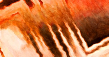 Soyut suluboya sanat eserleri. Fırça boyalı dijital resim. Renkli yaratıcı suluboya çizimi.