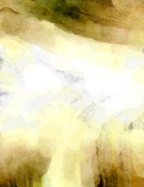 Soyut suluboya sanat eserleri. Fırça boyalı dijital resim. Renkli yaratıcı suluboya çizimi.