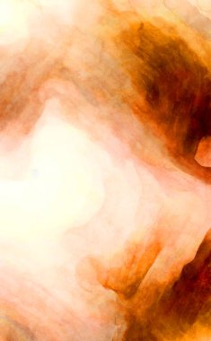 Soyut suluboya sanat eserleri. Fırça boyalı dijital resim. Renkli yaratıcı suluboya çizimi.