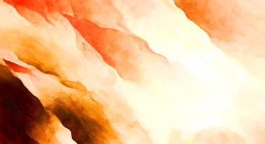 Soyut suluboya sanat eserleri. Fırça boyalı dijital resim. Renkli yaratıcı suluboya çizimi.