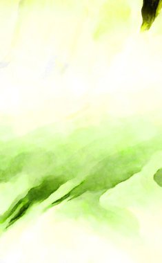 Soyut suluboya sanat eserleri. Fırça boyalı dijital resim. Renkli yaratıcı suluboya çizimi.