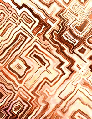 Soyut suluboya sanat eserleri. Fırça boyalı dijital resim. Renkli yaratıcı suluboya çizimi.