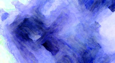 Soyut suluboya sanat eserleri. Fırça boyalı dijital resim. Renkli yaratıcı suluboya çizimi.