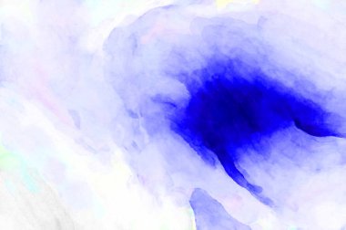 Soyut suluboya sanat eserleri. Fırça boyalı dijital resim. Renkli yaratıcı suluboya çizimi.